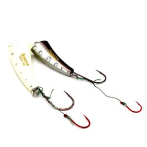 NOMURA Esca Artificiale Hokkai Needle 21 Cm 30g - Galleggiante Per Pesce Serra E Predatori, Colore Glowing Yellow