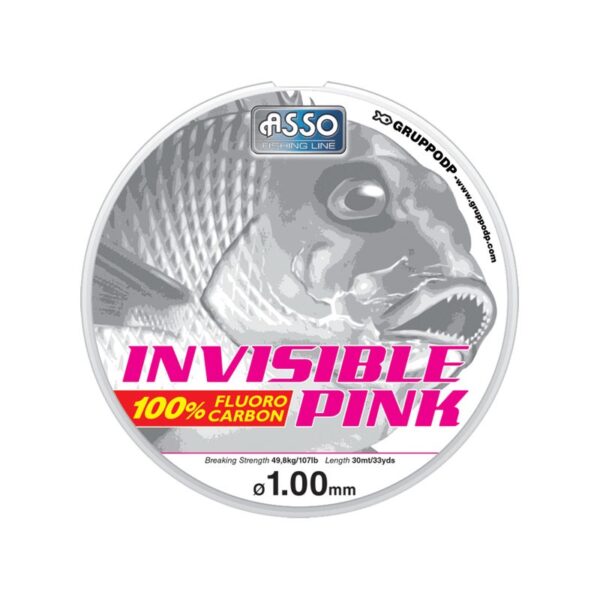 Asso Invisible Pink 100% Fluorocarbon