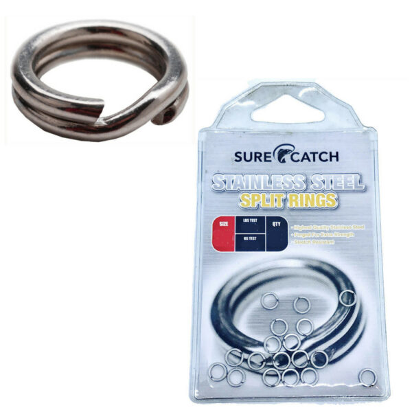 SureCatch Split Ring Stainless Steel il maestrale pesca