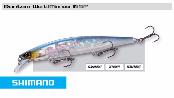 Shimano BT World Minnow 115 Flash Boost