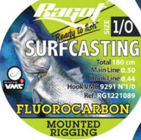 RAGOT Surfcasting mounted rigging