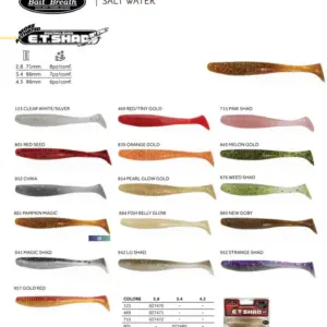 Alternative view of Bait Breath E.T. Shad 3.4"